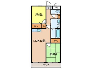 ﾌｧﾐ-ﾙﾌﾟﾚｾｱの物件間取画像